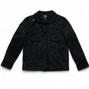 Armani Exchange Black Military Style Cargo Jacket
