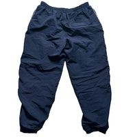 Umbro Navy and White Baggy Trackpant Shell Bottoms (XL)
