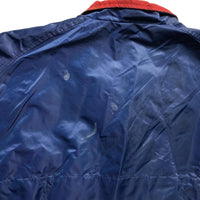Nike Vintage 90’s Navy and Red Bomber Jacket (L)
