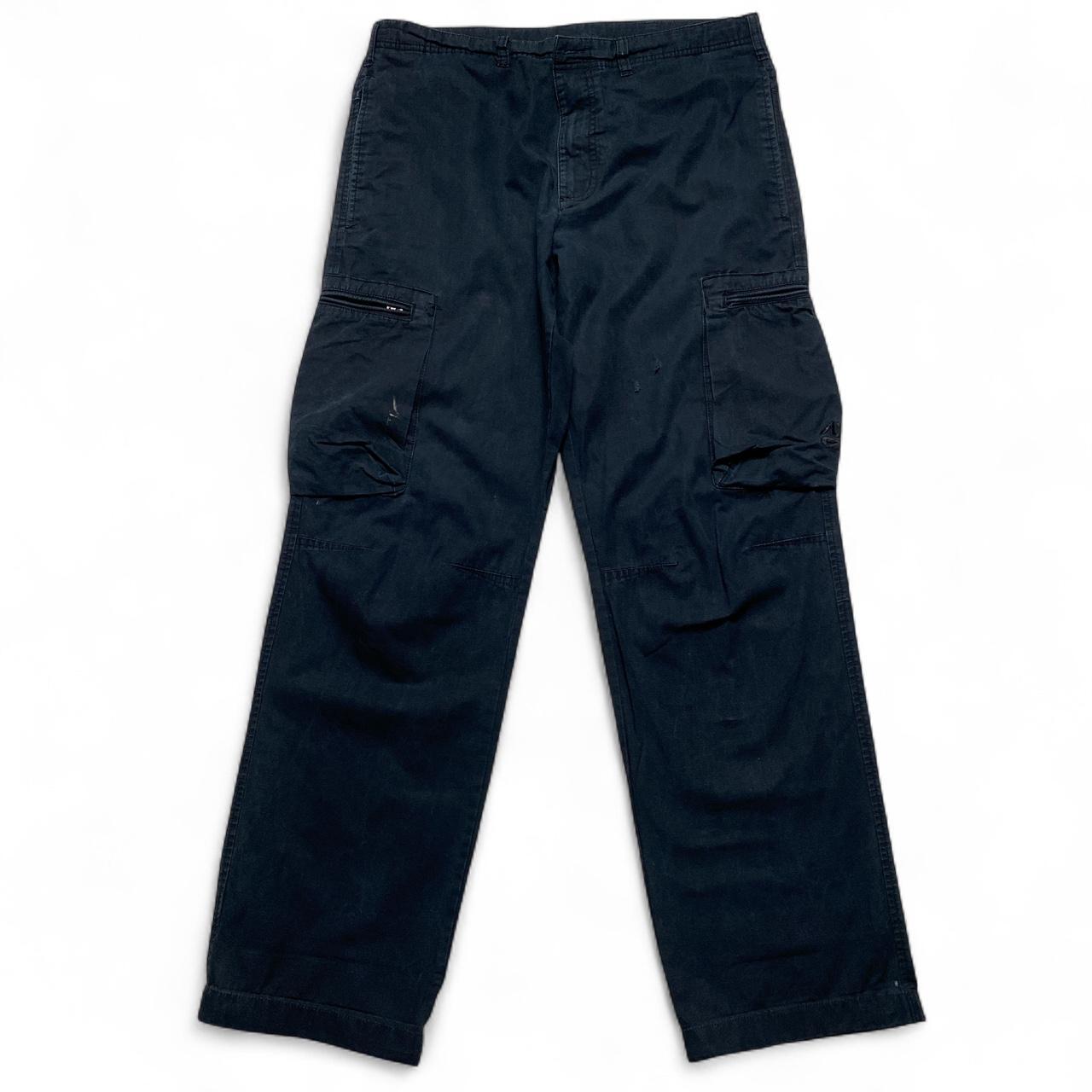 Nike Athletic Department Navy Cargo Baggy Trousers (M)