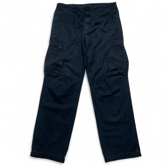 Nike Athletic Department Navy Cargo Baggy Trousers (M)