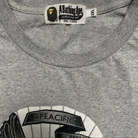 Bape A Bathing Ape London Mayfair London Store Grey T Shirt (2XL)