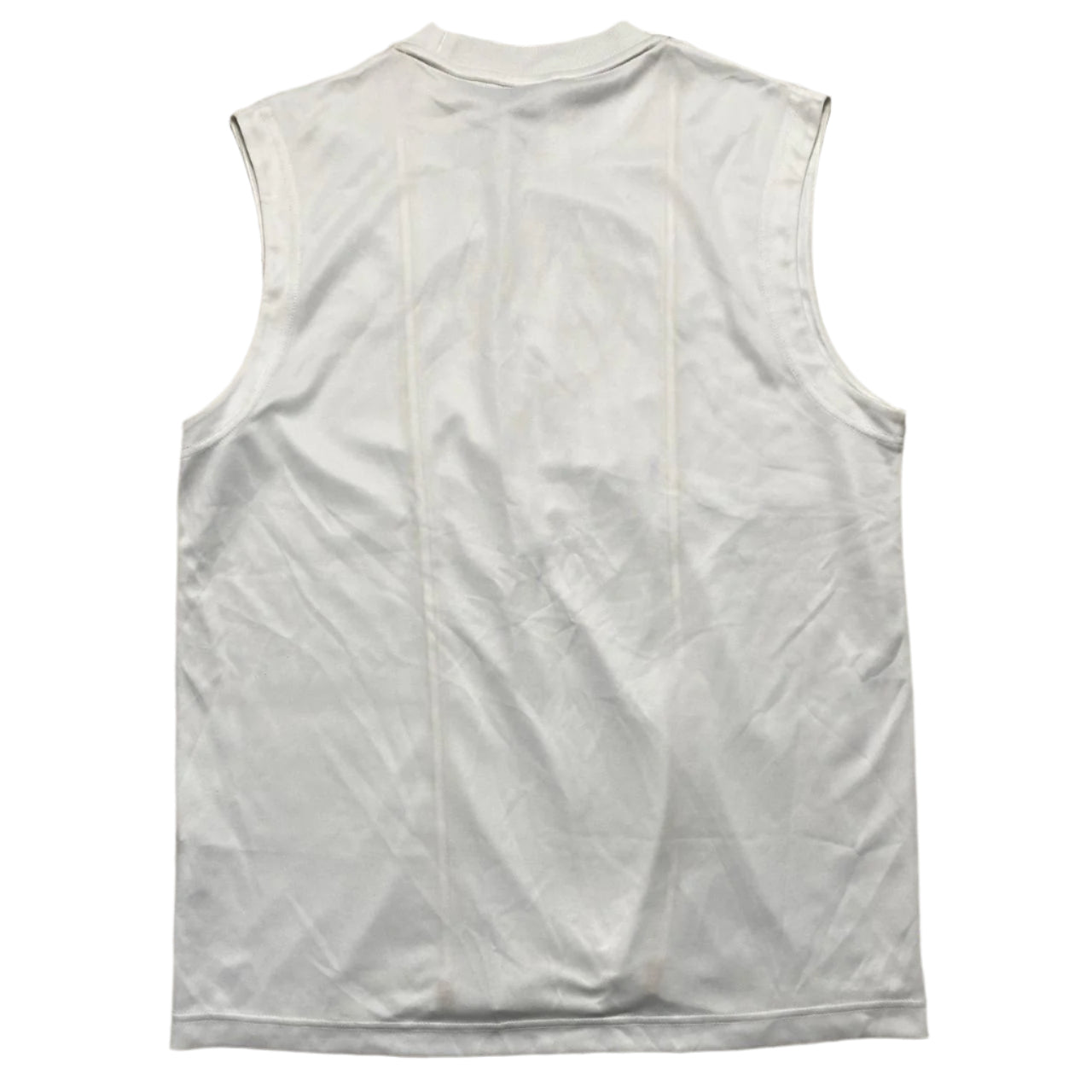 Nike Vintage Football White and Gold Vest (M)