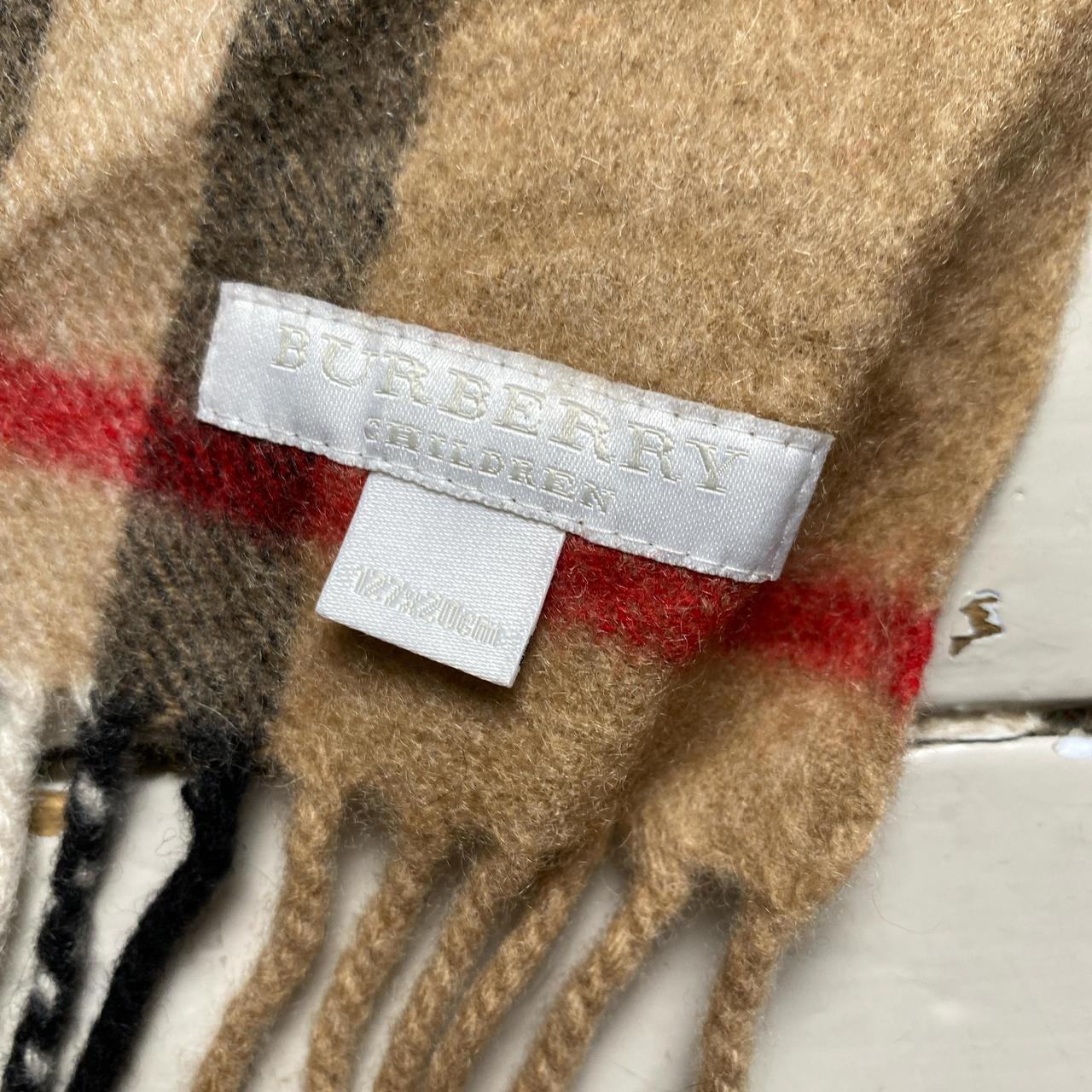 Burberry Vintage Wool Scarf