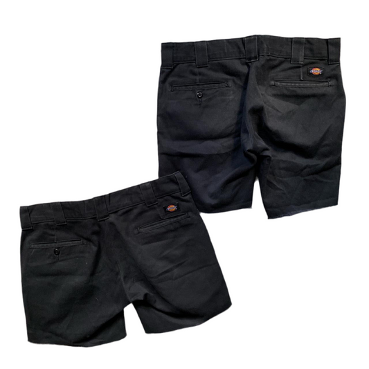 Dickies Cut Down Shorts Black (32W)