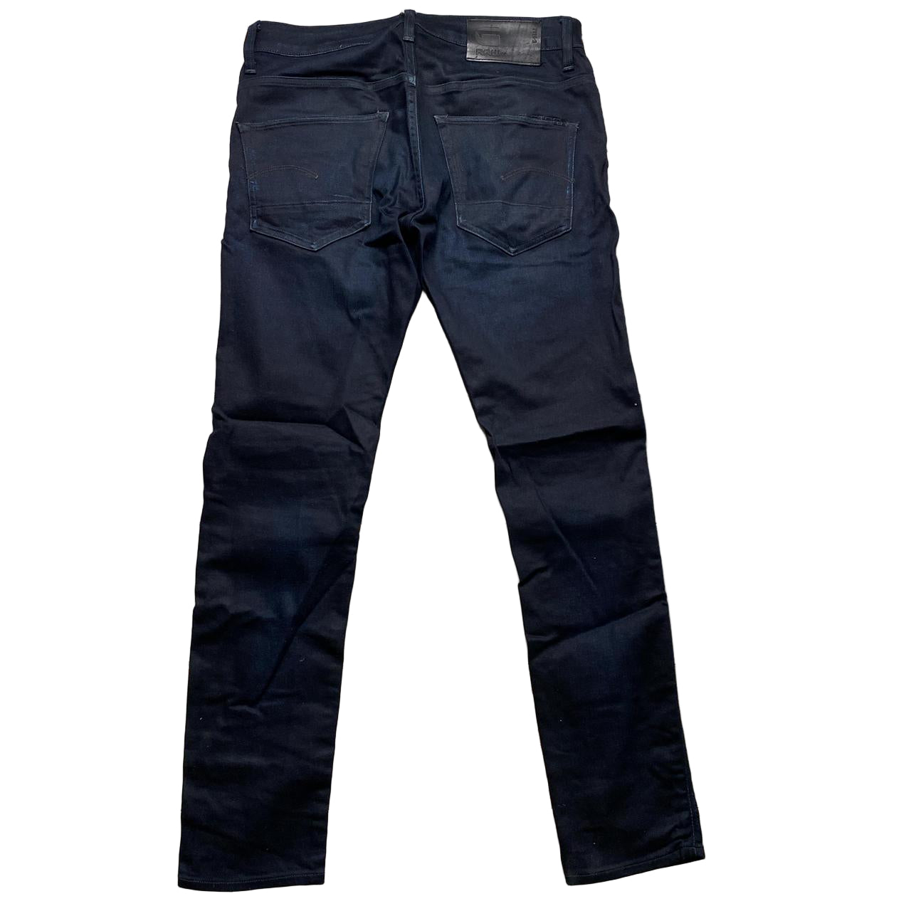 G Star Navy 3301 Slim Jeans (31W)