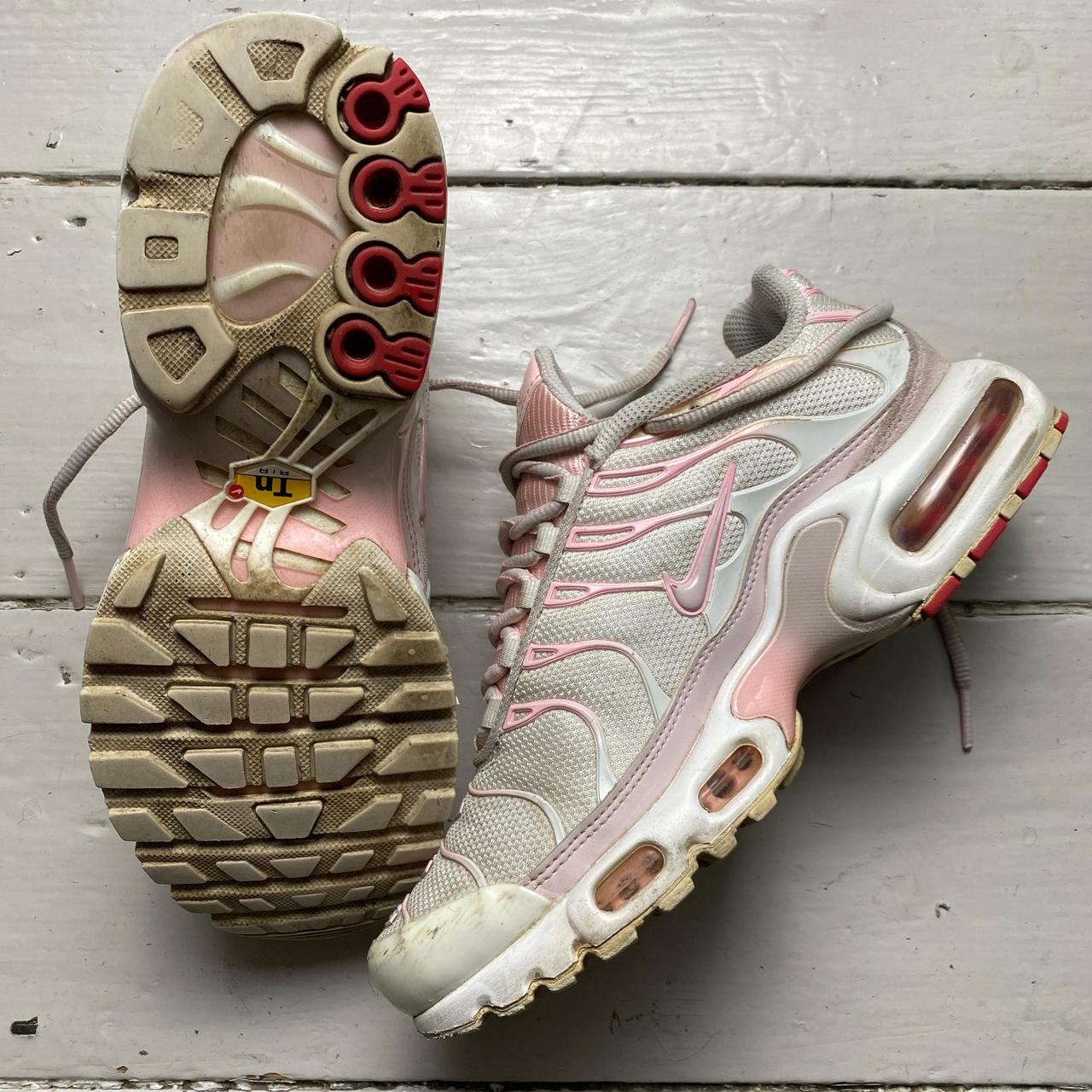 Nike TN Air Max Plus Pink and White