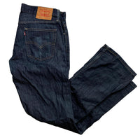 Levis 514 Dark Navy Baggy Jeans (34W)