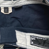 Oakley Navy and White Surf Shorts (34W)