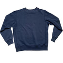 Nike Navy and White Swoosh Vintage Jumper (M)