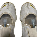 Nike Air Rift Split Tabi Toe White and Yellow Gold Swoosh Sandal (UK 7)