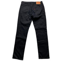 Levis 511 Jet Black Slim Jeans (32W)