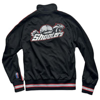 Trapstar London Shooters Black and Red Full Tracksuit (M)