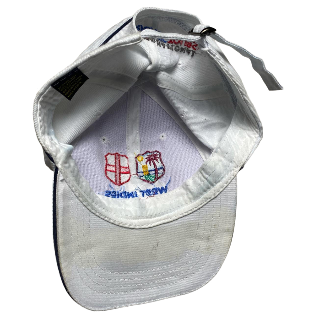 West Indies England 2023 White Baseball Cricket Cap