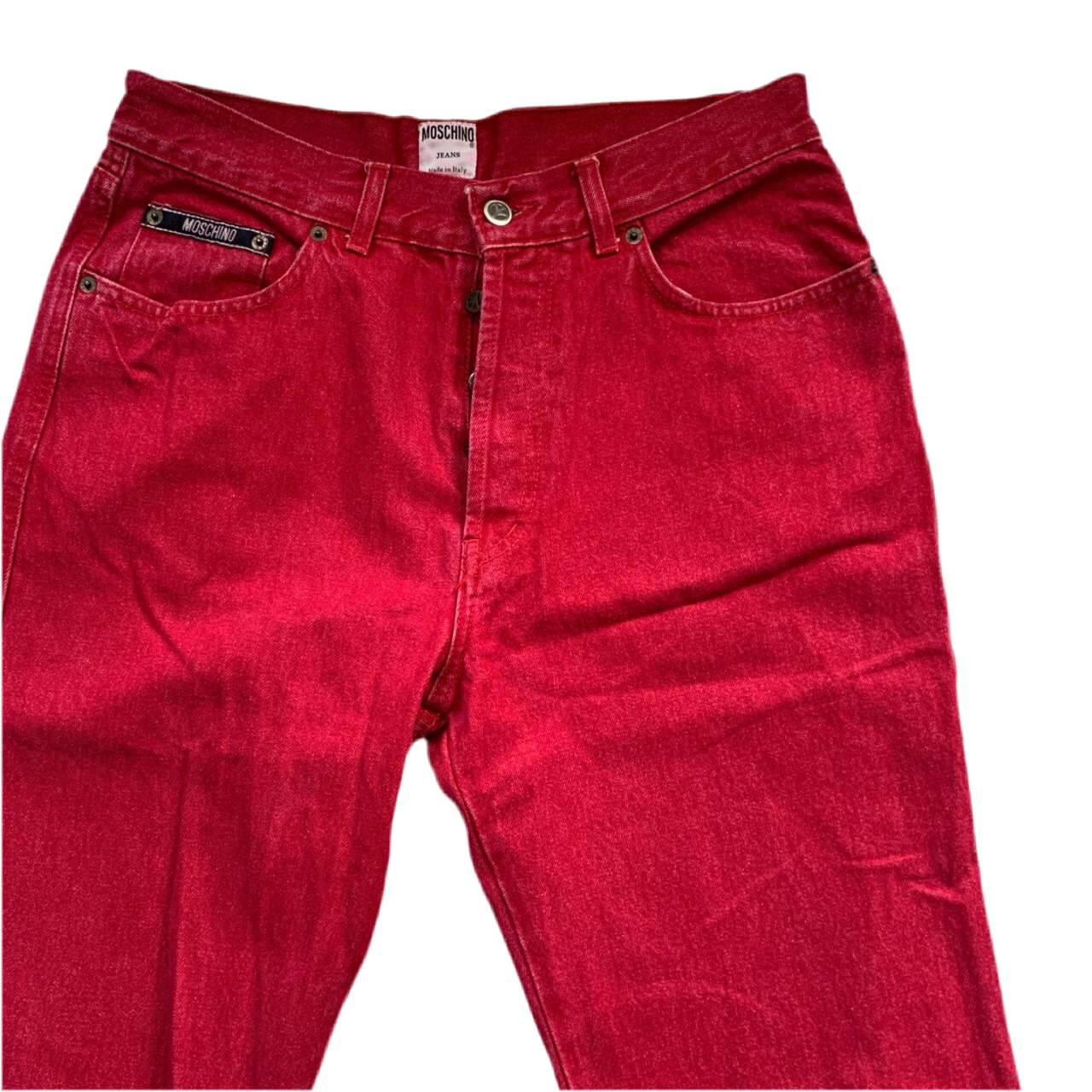 Moschino Vintage 90’s Pink Red Jeans (30W)