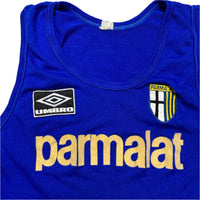 Parma AC Parmalat Vintage Umbro Football Vest (XL)