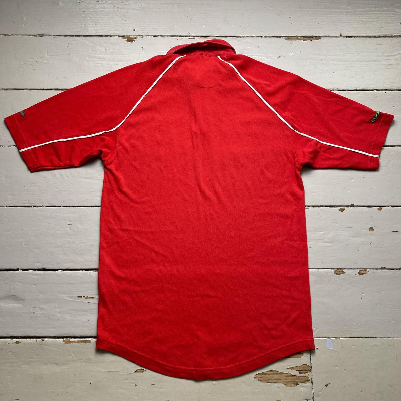 Wales Reebok Vintage Rugby Jersey Red and White