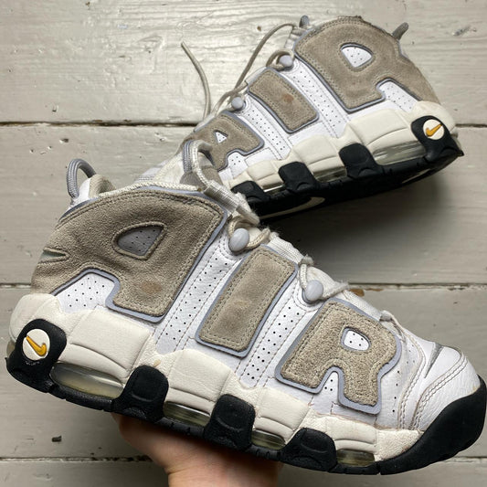 Nike Air More Uptempo White and Grey