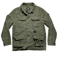 Stussy Green Army Jacket Shirt (M)