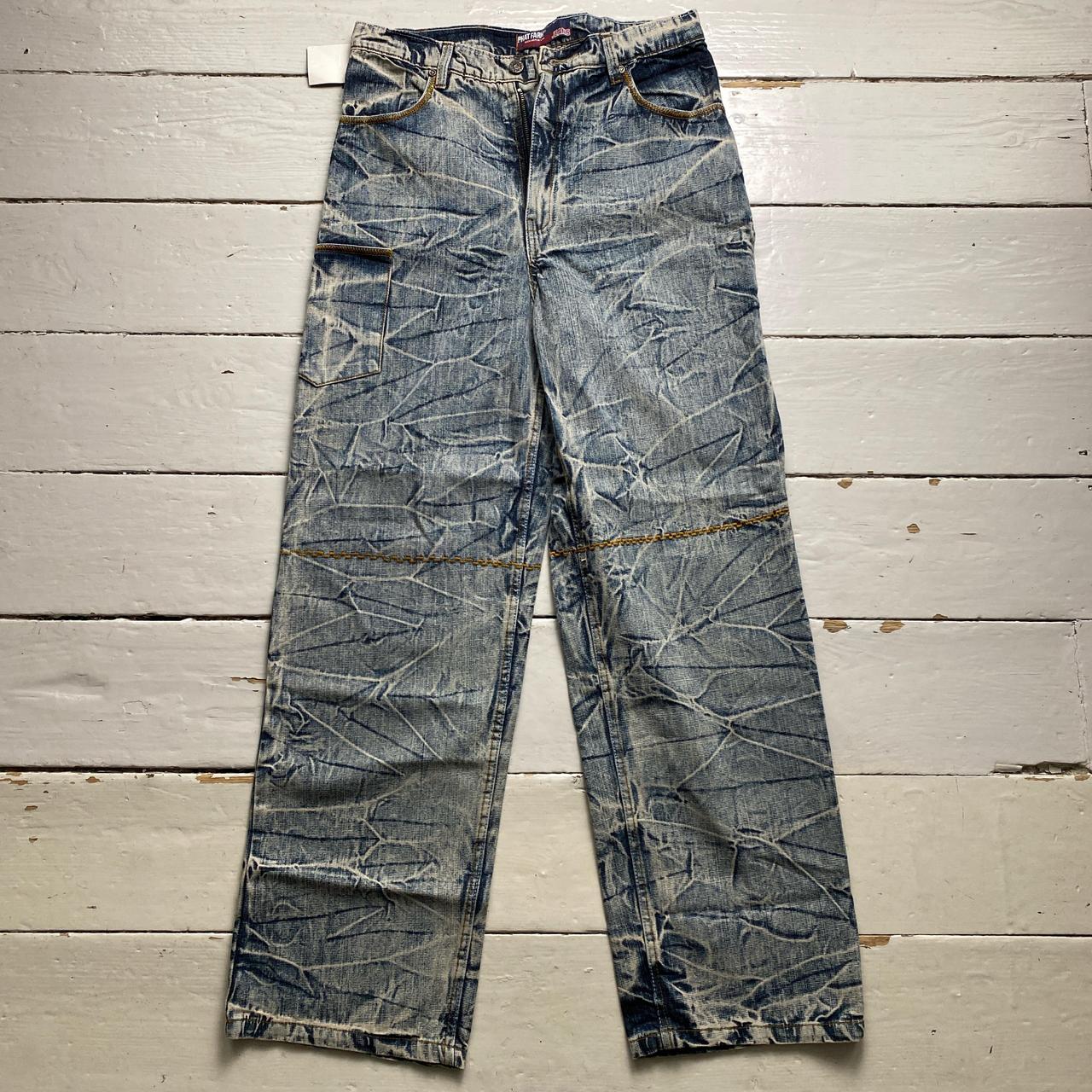 Phat Farm Vintage 90’s Baggy Stonewashed Jeans