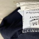 CP Company Slim Fit Navy and White Polo Shirt (M)