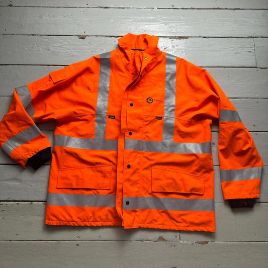 Tube Lines London Underground Cordura Hi Vis Jacket