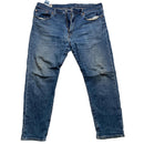 Levis 502 Blue Distressed Jeans (36W)