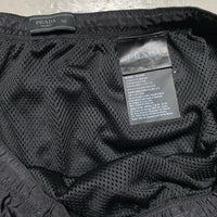 Prada Milano Black Nylon Shell Swimming Shorts (W 34)