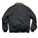 Palace Black and Cream Sherpa Reversible Bomber Jacket (L)