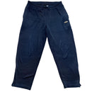 Reebok Athletic Department Navy and Yellow Trackpant Bottoms (L)