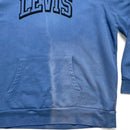 Levis Blue and Black Spellout Hoodie (XL)