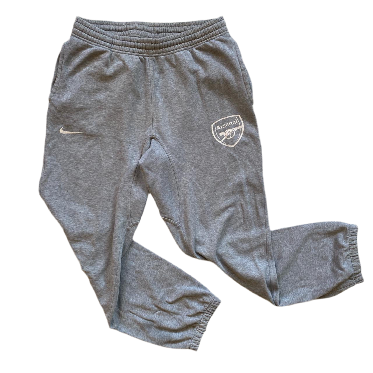 Nike Arsenal White Swoosh Joggers (S)