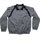Nike Swoosh Grey Black and White Shell Tracksuit Jacket (L)