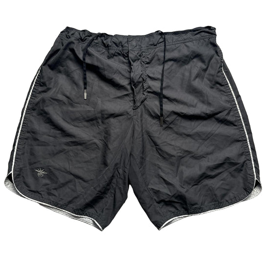 Dior Bee Swim Shorts Grey and Silver (M)