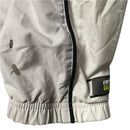 Nike Air Max Vintage y2k Silver and White Shell Tracksuit Jacket (XL)