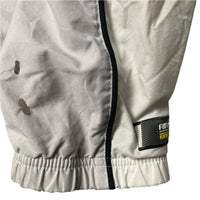 Nike Air Max Vintage y2k Silver and White Shell Tracksuit Jacket (XL)