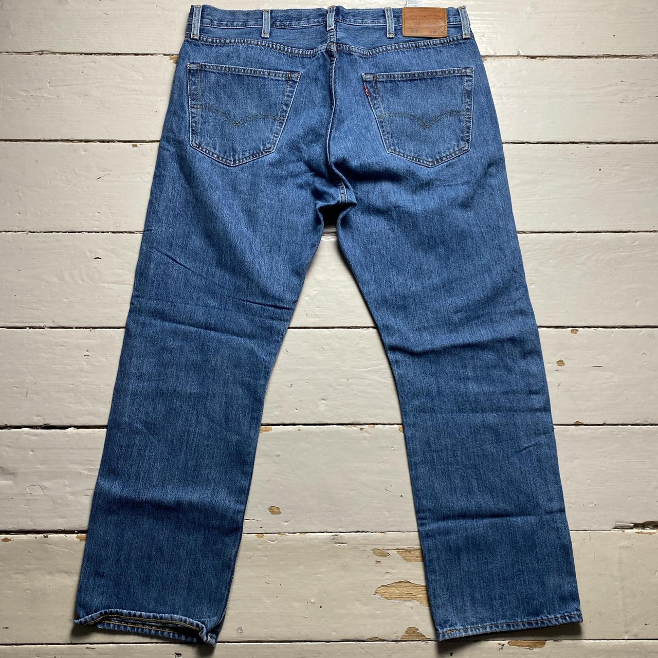 Levis 501 Baggy Blue Jeans