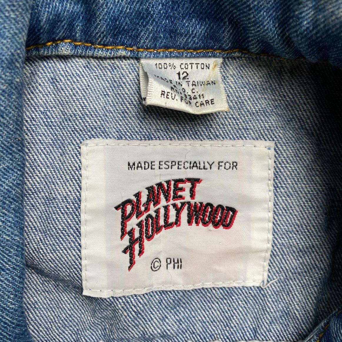 Planet Hollywood Chicago Vintage 90’s Denim Jacket (12)