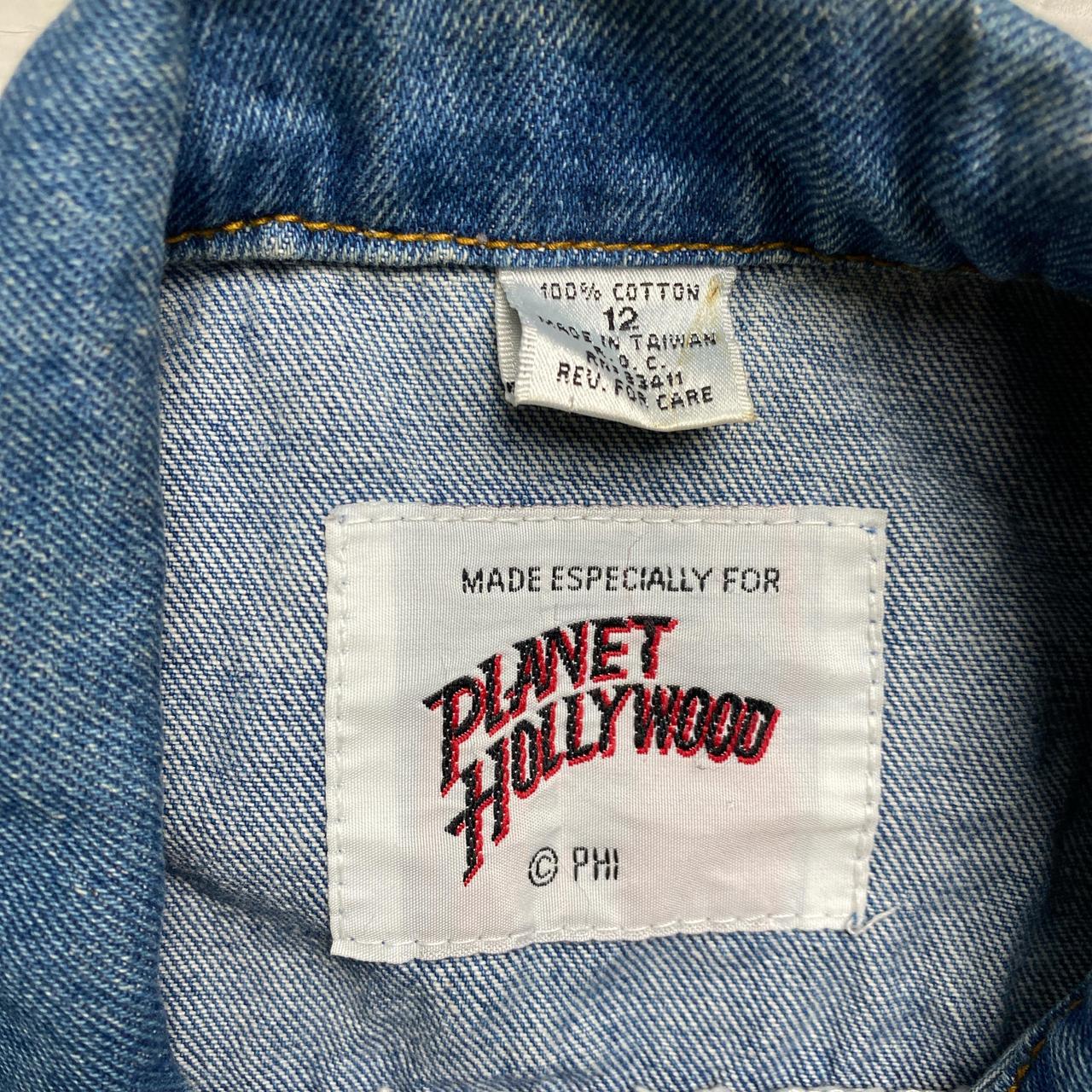 Planet Hollywood Chicago Vintage 90’s Denim Jacket