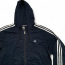 Adidas Performance Essentials Black and White Hoodie (XL)
