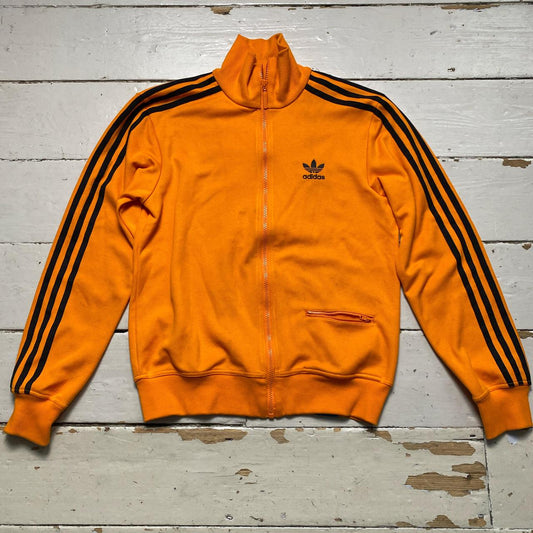 Adidas Originals Netherlands Holland Orange and Black Tracksuit Jacket