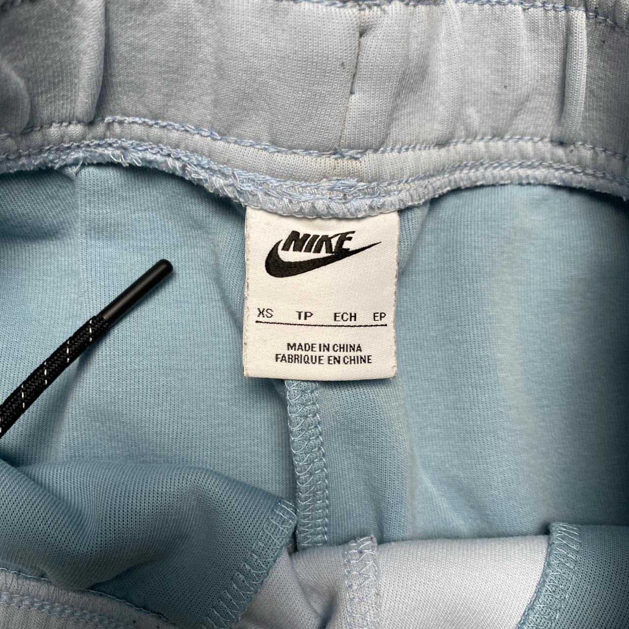Nike Tech Fleece Baby Blue Bottoms (XS)