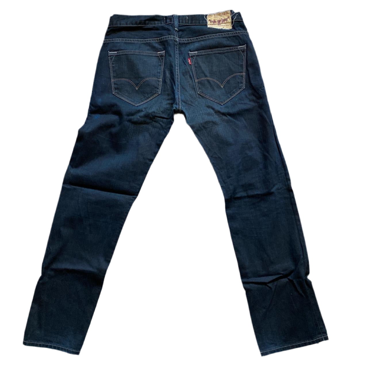 Levis 504 Navy Jeans (34W)