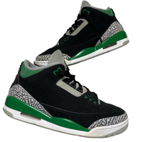 Jordan 3 Pine Green and Black Cement (UK 9)