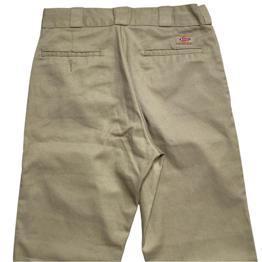 Dickies 874 Cream Beige Sand Khaki Casual Chino Trousers (32W)