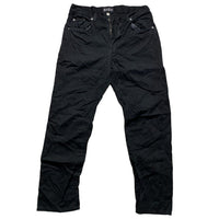 Dolce and Gabbana Vintage Basic Black Trousers Jeans (36W)