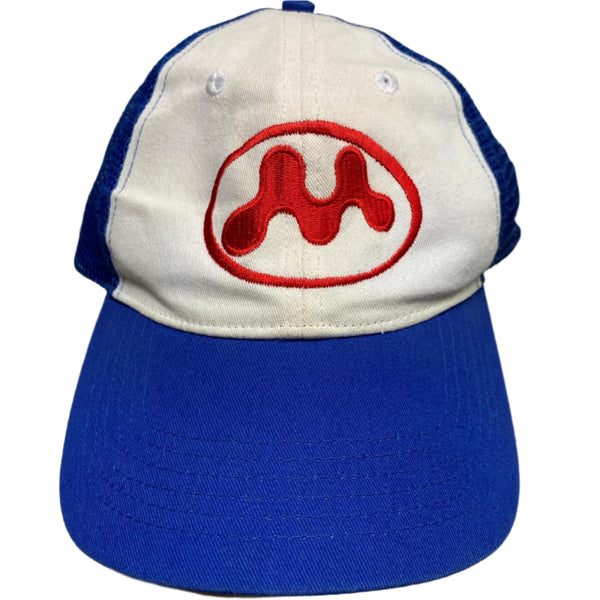 Mowalola Trucker Blue White and Red Cap – Wear Garson