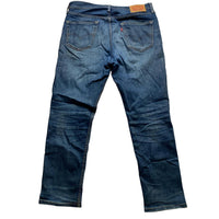Levis 511 Dark Navy Distressed Slim Jeans (34W)