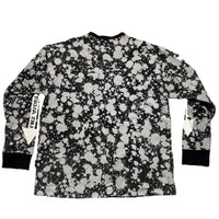 KTZ Black and White Paint Splash Jumper (M)