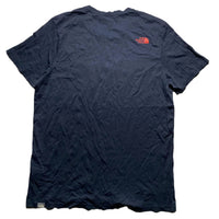 The North Face Navy and Red T Shirt (XL)